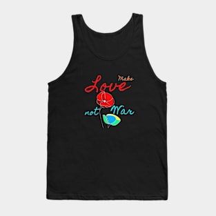 Make Love Not War Tank Top